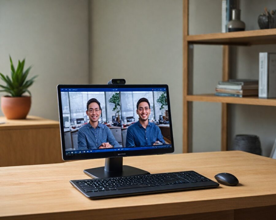 Como lidar com entrevistas em painéis virtuais de maneira eficaz