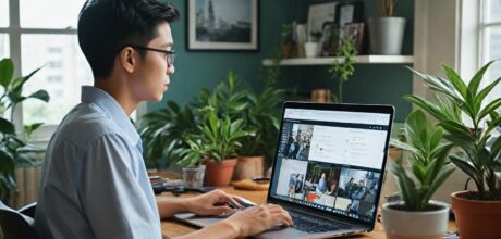 Como realizar apresentações de impacto no ambiente de trabalho remoto